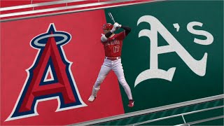 20190905　今日の大谷翔平　アスレチックス戦　第3打席　空振り3振（＝＝）