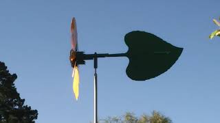 Giant Sunflower windmill weathervane