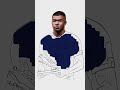 kylian mbappe painting art procreate ❤️