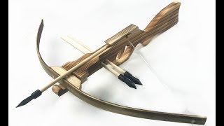 10元玩具弩大改造！秒变致命武器 Retrofit of toy crossbows