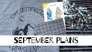 My Sewing Plans for September || September Sewing Challenge