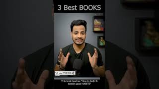 3 Best BOOKS to Read for Self Development | Best SELF-HELP books