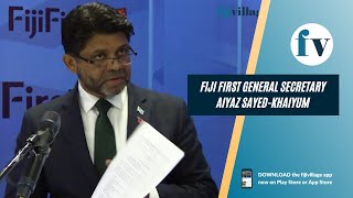 Fiji First Press Conference | 18/10/2022