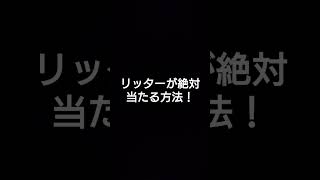 リッターが120%当たる方法！