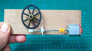 High torque motor - Mechanical System - How to make strong plastic gear from mini dc motor