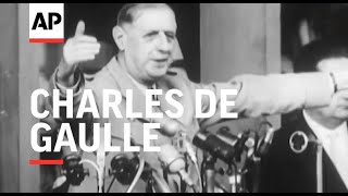Charles de Gaulle - 1969 | Movietone Moment | 28 April 2023
