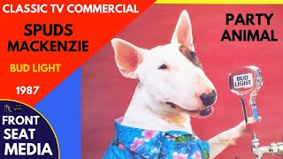 Spuds MacKenzie Bud Light TV Commercial 1987