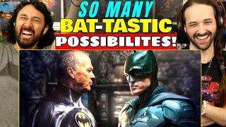 THE BATMAN 2021 And Michael Keaton JUSTICE LEAGUE CROSSOVER Movies Breakdown - REACTION!