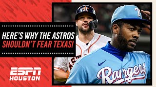 Here’s why the Astros NEED NOT be AFRAID of the Rangers! | ESPN Houston