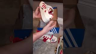 Unboxing the Christmas special limited edition home alones 🔥.#adidas #homealone #fire #limited