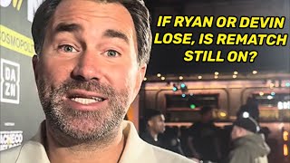 Eddie Hearn on Ryan Garcia vs Rolly, Devin Haney vs Ramirez, \u0026 if either LOSES, is REMATCH STILL ON