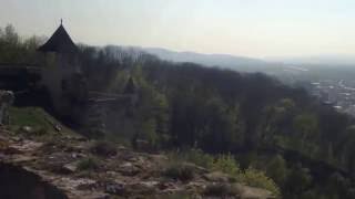 View from Trencin Castle in Slovakia