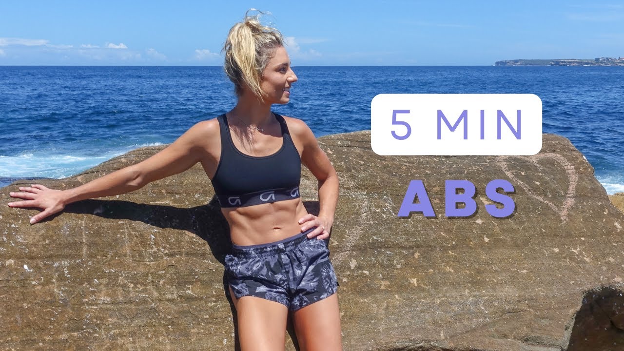 5 Minute Abs Workout Youtube