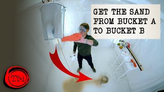 Get the Sand from Bucket A to Bucket B | Full Task