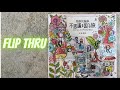 Journey to Wonderland- Japanese Coloring Book Flip-Through