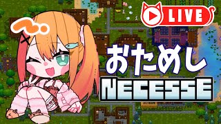 🧡【#necesse  】２０２５年発売予定のゲームがお試しで遊べるらしい【夏凪とら／Vtuber】