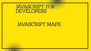 JavaScript for developers ||JavaScript Maps Build a Netflix Watch Tracker using JavaScript Maps
