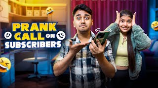 Prank call☎️ on subscribers 😬😂। Its Deep Gungun