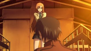 Code Geass - Shirley tries to shoot Lelouch