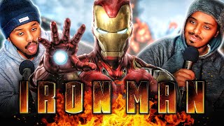 First Time Watching IRON MAN! | (Our FIRST MCU Movie!!)