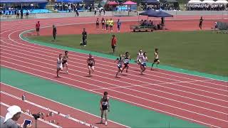 190525 県北中学総体 3年男子100m決勝