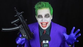 Relax with THE JOKER - ASMR whisper, metal, fabric, soft voice (parody) - TheSeanWardShow