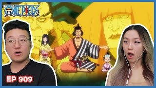 THE TRUTH ABOUT KOZUKI?! 🤯 | One Piece Episode 909 Couples Reaction \u0026 Discussion