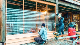 Walls are Going up! Alaska's Spring is on the Way!