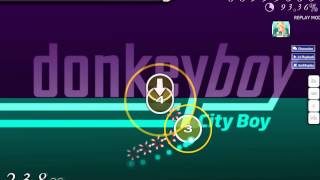 Osu - DonkeyBoy - City Boy Done on [Brave Eagle] DT