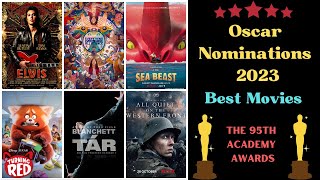Oscar 2023 Best Picture Nominees || 95th Oscar Nominations || List of Best Movies