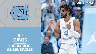 RJ Davis Leads UNC To A Victory With A Balanced Attack