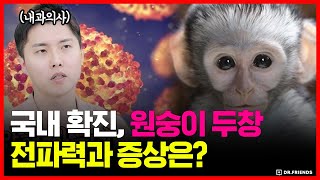 원숭이두창 바이러스 국내 첫 확진, 증상과 치료법은!?