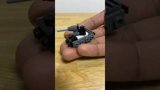 Building tank from lego