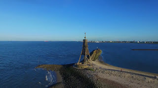 Cuxhaven-Döse/Strand an der Nordsee.