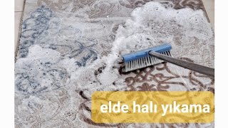 EVDE HALI YIKANIR MI?/elde halı yıkama/