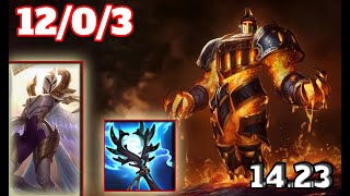 Perfect Game as Xerath vs Kayle - 12/0/3 - 14.23 Guide