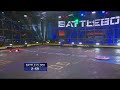 2019 battlebots s04 e08 desperado tournament quarter final black dragon vs captain shredderator