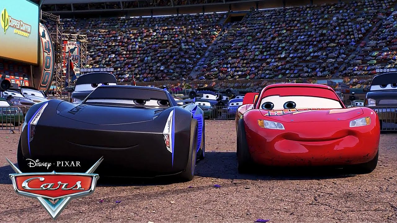 Jackson Storm Meets Lightning McQueen | 'Meet Or Beat' Scene | Pixar ...