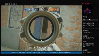 ［R6S］脳筋糞雑魚初心者がちょっとだけシージやります（レインボーシックスシージ）