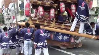 平成28年度_彌榮神社夏祭り_本宮_だんじりダイジェスト