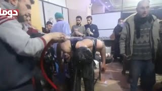 U.S., allies blame Syria for apparent chemical attack in Douma, Syria