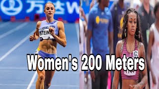 Shacarri Richardson Vs Abby Steiner | 2023 U.S CHAMPIONSHIPS - Womens 200 Meters
