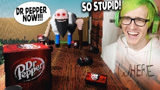 I played the Dumbest Horror Game about Dr Pepper