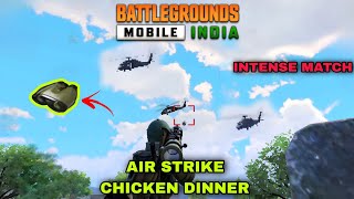 BGMI | INSANE ZONE FIGHT WITH AIR-STRIKE CHICKEN DINNER