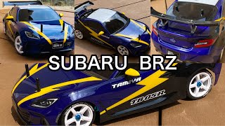 【TB-05R作成記vol.8】ニューマシン！スバルBRZ完成！