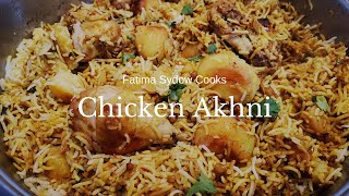 FATIMA SYDOW'S CHICKEN AHKNI