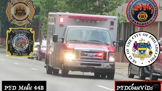 PFD Medic 44B Responding (Wail & Yelp)