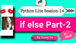 if else Part-2|pythonforbeginners|python full course|pythonfullcourse in hindi|pythontutorial|python