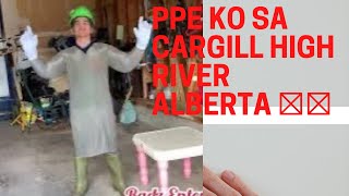 ANO ANG MGA KLASE NG PPE NA ISINUSUOT NAMIN SA CARGILL HIGH RIVER?#butcher #canada #calgary