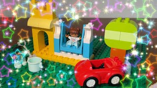 LEGO duplo レゴデュプロ  いろいろブロックを組み立て遊んでみたよ♪